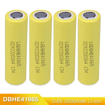 1-20pcs оригинал 18650HE4 2500 mah акумулаторна литиево-йонна батерия за LG 18650 HE4 20A литиево-йонна батерия за електронна цигара фенерче