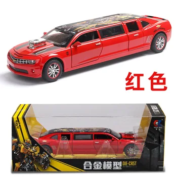 1:32 Hornet Extended Version Of The Alloy Car Model Toy Sound And Light Door Simulation Force Control Car Model Decoration Gift