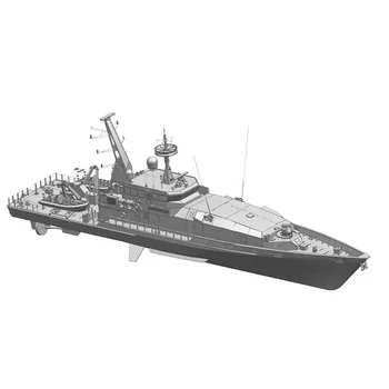 1/35 1620mm1/35 Armidale 83 Armidale-class Patrol Boat Remote Control САМ Kit