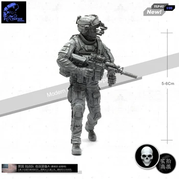 1/35 смола модел комплекти за рисуване САЩ войници самосглобяването Tlp-02