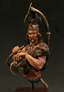 1/9 древен воин щанд с инструменти бюст смола фигурка модел комплекти миниатюрен gk Unassembly неокрашенный
