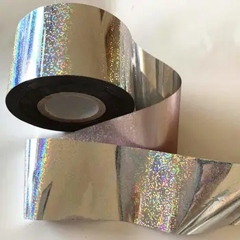 1 roll 120 млн. целеви лазерно кристал стъкло нокти фолио етикети черен мрамор камък маникюр, определени за бонбони маникюр Transfer Paper Decal