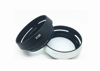 1 бр./лот за fuji fujifilm X70 X100 X100S X100F X100T сенник за обектив обектив може да се използва 49 mm UV черен/сребрист