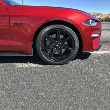 1 чифт за-2020 Ford Mustang GT 5.0 черен 5.5 инча Броня странични емблеми