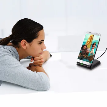 10 W за бързо стандарт за безжично зарядно устройство Qi, за iphone, X-бързо безжично зарядно устройство за Зареждане за Samsung Galaxy S7 S8 S6 Edge Note 8