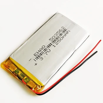 10 бр 3.7 1250 ма 503562 литиево-полимерна LiPo батерии за MP3 MP4, MP5 GPS PSP DVD видеоигри PAD таблет PC