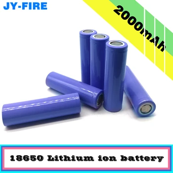 10 бр./lot New18650 акумулаторна батерия, батерия от 2000 mah 3.7 В литиево-йонна действителния капацитет 2000 mah