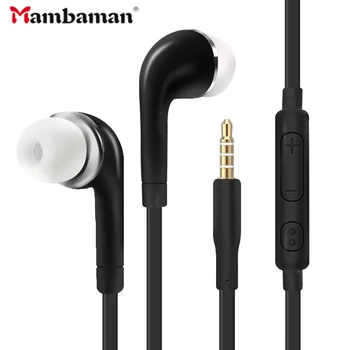 10 бр. / лот 3.5 мм жак за слушалки в ушите, стерео слушалки, Super Bass стерео музика fone de ouvido за мобилен телефон Huawei Samsung Xiaomi