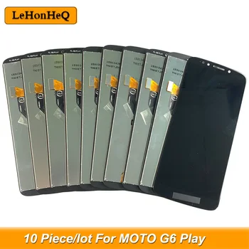 10 бр./лот LCD дисплей за Motorola Moto G6 Play LCD сензорен дисплей дигитайзер възли за Мото G6 Play XT1922 дисплей
