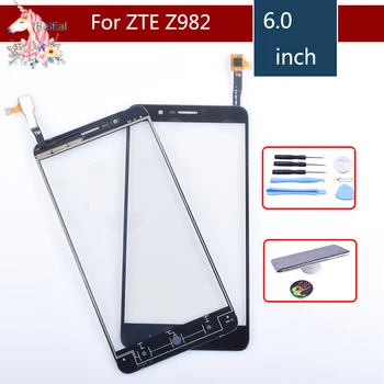 10 бр. / лот оригинален сензорен екран Digitizer за ZTE Blade Z Max Z982 тъчпад сензорен екран обектива на предното стъкло сензор не LCD Z 982