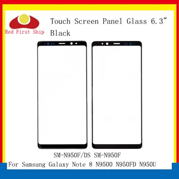 10 бр./лот сензорен екран за Samsung Galaxy Note 8 Note8 N9500 N950FD N950U тъчпад предната външна леща Note 8 LCD стъклена леща