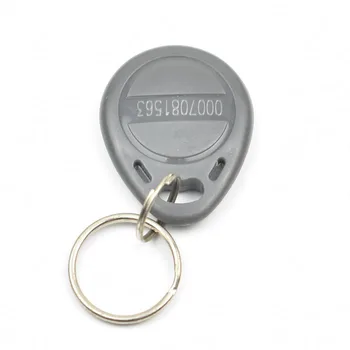 100 бр./лот 125 khz RFID Tag Proximity ID Card Key Tag ключодържатели,картата за контрол на достъпа