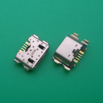 100 бр./лот кабел за зареждане порт Mini Micro USB конектор USB зарядно устройство, зарядно устройство за Redmi 6A 6 Pro 6Pro подмяна на резервни части