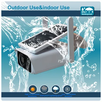 1080P Solar IP Camera 2MP Wireless Wi-fi Battery Security Surveillance водоустойчива външна камера двустранен аудио-видео