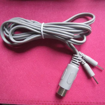 10шт електрически кабел линия Электродные кабели за микротоковой EMS электродной масажна машина