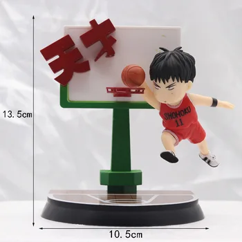 13.5 см 2 тип карикатура Slam Dunk Shohoku баскетболист фигура играчка Hanamichi Rukawa Kaede аниме модел с opp чанта