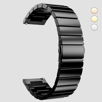 18/20/22 мм от неръждаема стомана, каишка за часовник за Galaxy 42 мм и 46 мм, Smart Watch Линк гривна каишка за Samsung Gear S2 Classic S3