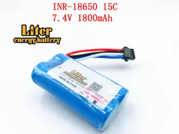 18650 7.4 V 1800Mah 15C литиево - йонна батерия части за MJX T40 T40C F39 F49 T39 Syma 822 Dimitar U12A Syma S033G Q1 Tianke H100