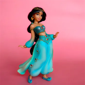 19 см Disney Princess кукла Жасмин tangled Рапунцел Пепеляшка фигура играчки кукли децата PVC фигурка модел украса съберат