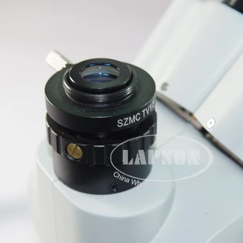 1pc 1X / 0.5 X 1 / 2X / 0.33 X 1 / 3X C-Mount (25 мм) за Trinocular микроскоп Околовръстен адаптер CTV M28 стъклена леща за CCD камери микроскоп