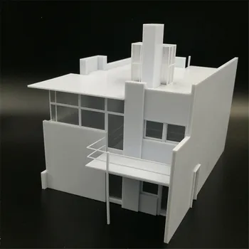 1set архитектура 1: 50 Abs пластмаса Мащабна модел на сградата в комплект играчка пясък маса дизайн G влак оформление