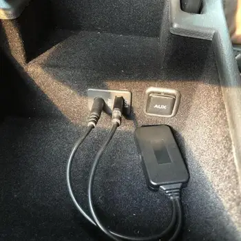 1бр Bluetooth радио кабел адаптер Универсален автомобилен Aux Bluetooth музика аудиоприемник зарядно устройство адаптер за BMW E90 E91 E92 E93
