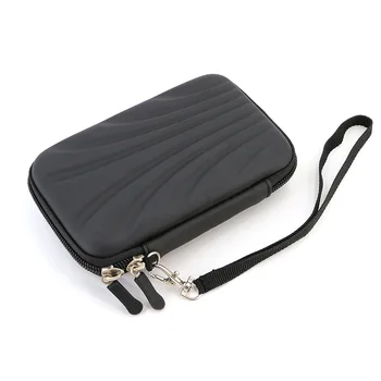 2.5 inch hdd bag case водоустойчив Преносим външен твърд диск чанта EVA PU Carry Case калъф джоб на капака