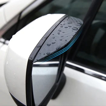 2 бр. авто въглеродни влакна огледало за обратно виждане дъжд вежди ясно дъжд блок за Subaru Forester 2019-2021 XV 2018-2021 автомобилни аксесоари