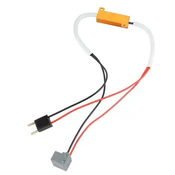 2 елемента Canbus декодер H7 12V LED Canbus адаптер ar-добрият фарове лампи на комплекти за автомобил, фарове за мъгла, светлина за теглене на кабели адаптер