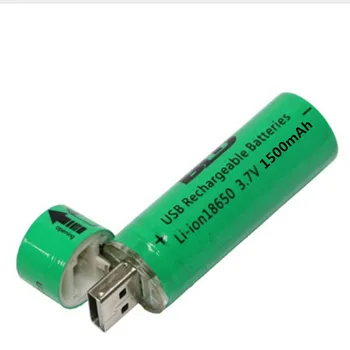 2 елемента USB high power battery зарядно гнездо 18650 фенерче батерия фенерче батерия USB мини акумулаторна батерия