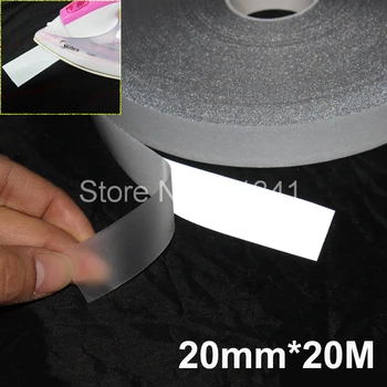 20 mm*20та липсата на еластична отразяващи теплопередающей филм предупреждение светоотражающая плат материална Лента гладене напред
