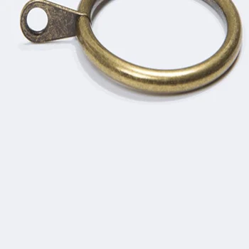 20 x желязната завеса пръстен и прът подвесное пръстен, вътрешен диаметър от 32 мм (бронз)