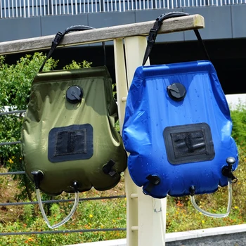 20 л Слънчева вода чанти за съхранение на преносим отопление душ чанти открит къмпинг туризъм отопление душ бански чанти