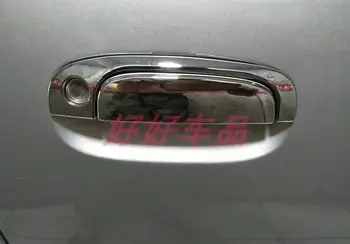 2007 за KIA RIO ABS хромирана врата копчето на кутията стайлинг автомобили