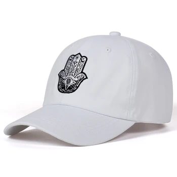 2018 new Hamsa Dad Hats бейзболна шапка бродирани регулируема възстановяване на предишното положение памук унисекс хип хоп татко шапка Bone Garros