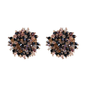 2019 Oorbellen перли, Кристали, обеци нов 7 цвята добро качество на Нов boho изявление мода обеци за жени на Едро