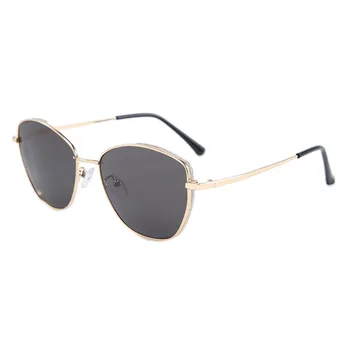2019 винтидж слънчеви очила в метални рамки женски овални очила за мъже Outdoor Club UV400 Ladies Shades Oculos Gafas 809DF