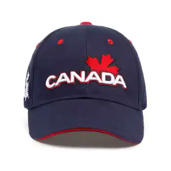 2019 Памук Gorras Канада Бейзболна Шапка Флаг На Канада Шапка Възстановяване На Предишното Положение Регулируеми Мъжки Шапки На Марката Възстановяване На Предишното Положение Шапка