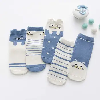 2019new памучни чорапи children private 3D Pig pattern style cartoon шарени чорапи newborn бебешки чорапи Fashion patten sock