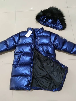 2020 -30 руски зимни палта за момичета дебело облекло снежен костюм яке водоустойчив открит палто с качулка тийнейджъри момчета детски паркове якета