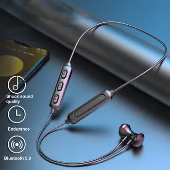 2020 BT-95 виси на врата Bluetooth 5.0 безжична спортна слушалки на ушите Bluetooth слушалки Слушалки с микрофон