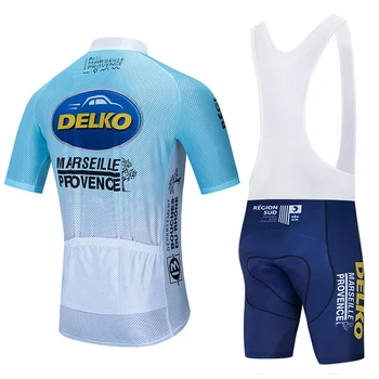 2020 DELKO Cycling TEAM jersey носете Bike Shorts Quick Dry Bicycle clothing men summer PRO Bicycling Jerseys 20D bike Pants