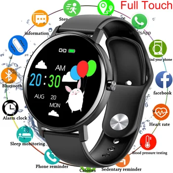 2020 Full Touch Smart Watch Men Sport Smartwatch Women Водоустойчив Ip67 Крачкомер Фитнес Тракер Часовници Кръвно Налягане, Сърдечната Честота
