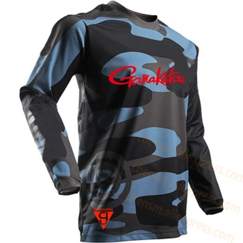 2020 Gamakatsu Мъжки дрехи ультратонкая яке с дълъг ръкав за защита от Слънцето анти-UV дышащее палто лятна риболов риза размер XS-5XL
