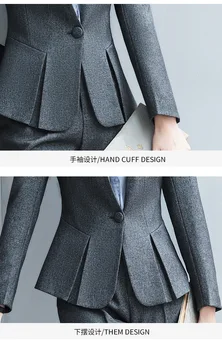 2020 New OL Style Women 's Clothing Set Fashion Lady' s Clothing Set прост дизайн 2 цвят, размери от M до 5XL J0516-46080-A