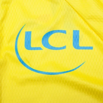 2020 Pro World Tour FRANCE Team жълто Колоездене Джърси дрехи с дълъг ръкав 20D гел под наем спортни дрехи Ropa Ciclismo