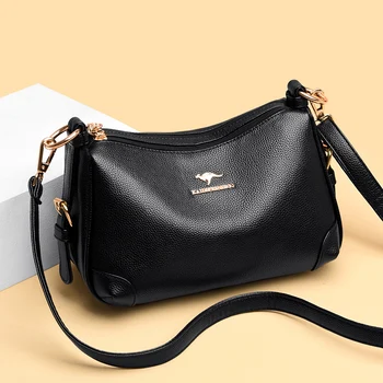 2020 високо качество мека кожа луксозни модни дамски чанти, дамски чанти през рамо за жени рамото куриерски чанти Sac a Main
