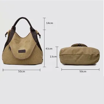 2020 дамска чанта голям голям капацитет дамски ежедневни чанта, голяма пазарска чанта дамска чанта през рамо платно Crossbody дамски ръчни чанти пазарска чанта