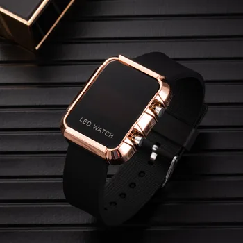 2020 електронни часовници дамски мъжки унисекс цифрови led, спортни часовници, ежедневни, силиконови каишки за часовници дамски часовници reloj digital