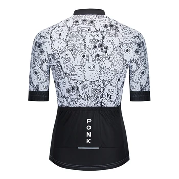 2020 карикатура Чудовище Колоездене Джърси комплект велосипедна униформи-годишната велосипедна облекло велосипедна мъжките дрехи велосипедна облекло МТВ велосипед ризи